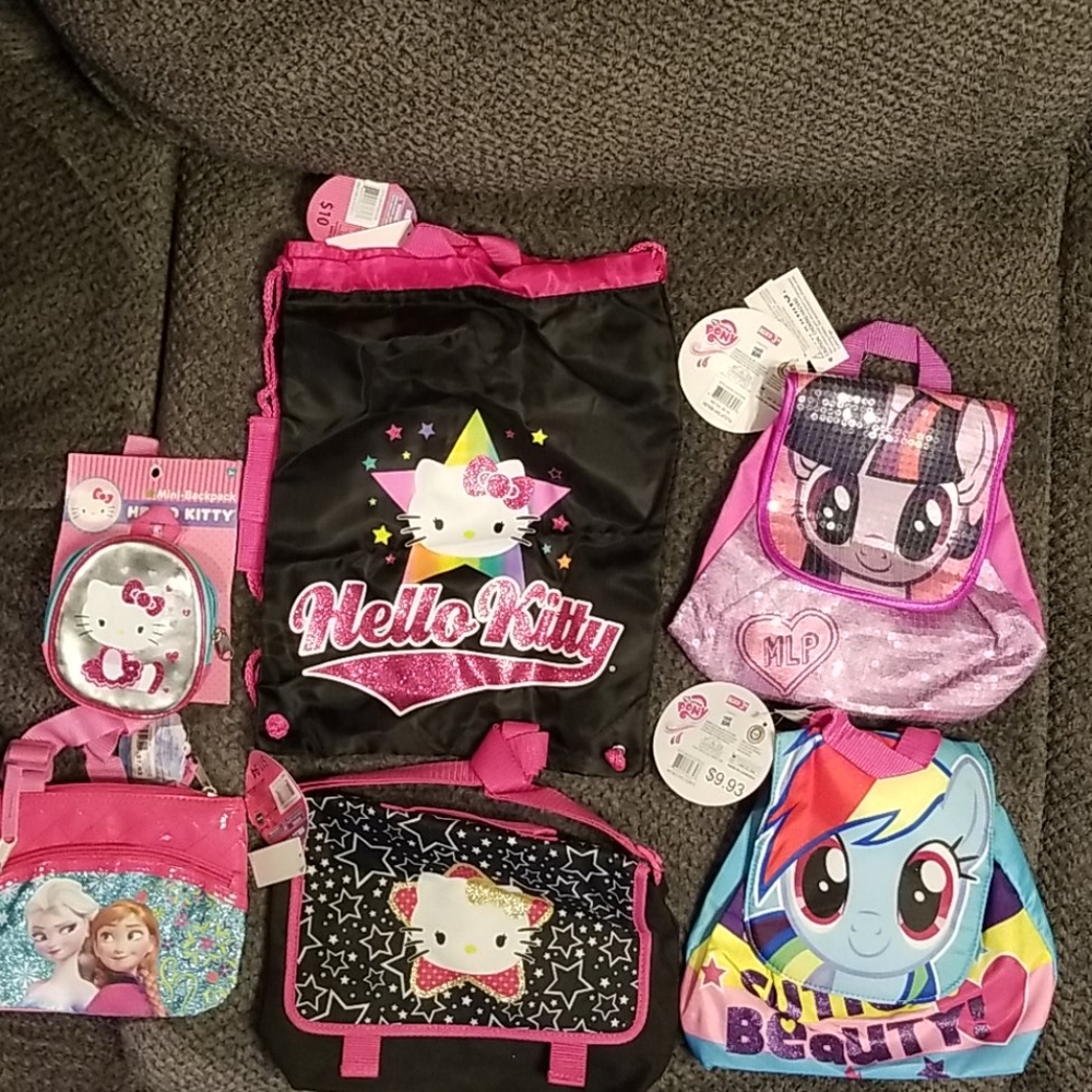 Lot of Kids Bag